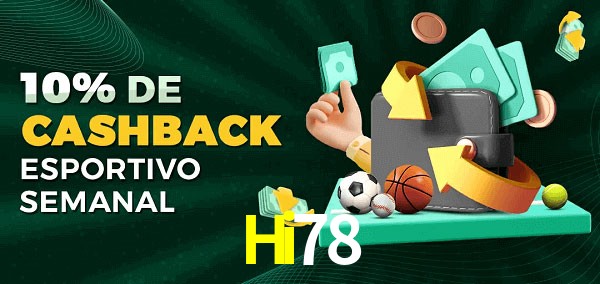 10% de bônus de cashback na Hi78